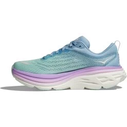 Hoka Bondi 8 Hardloopschoenen Dames - Airy Blue / Sunlit Ocean -Sportschoenenwinkel hoka bondi 8 womens running shoes airy blue sunlit ocean 7 1502129