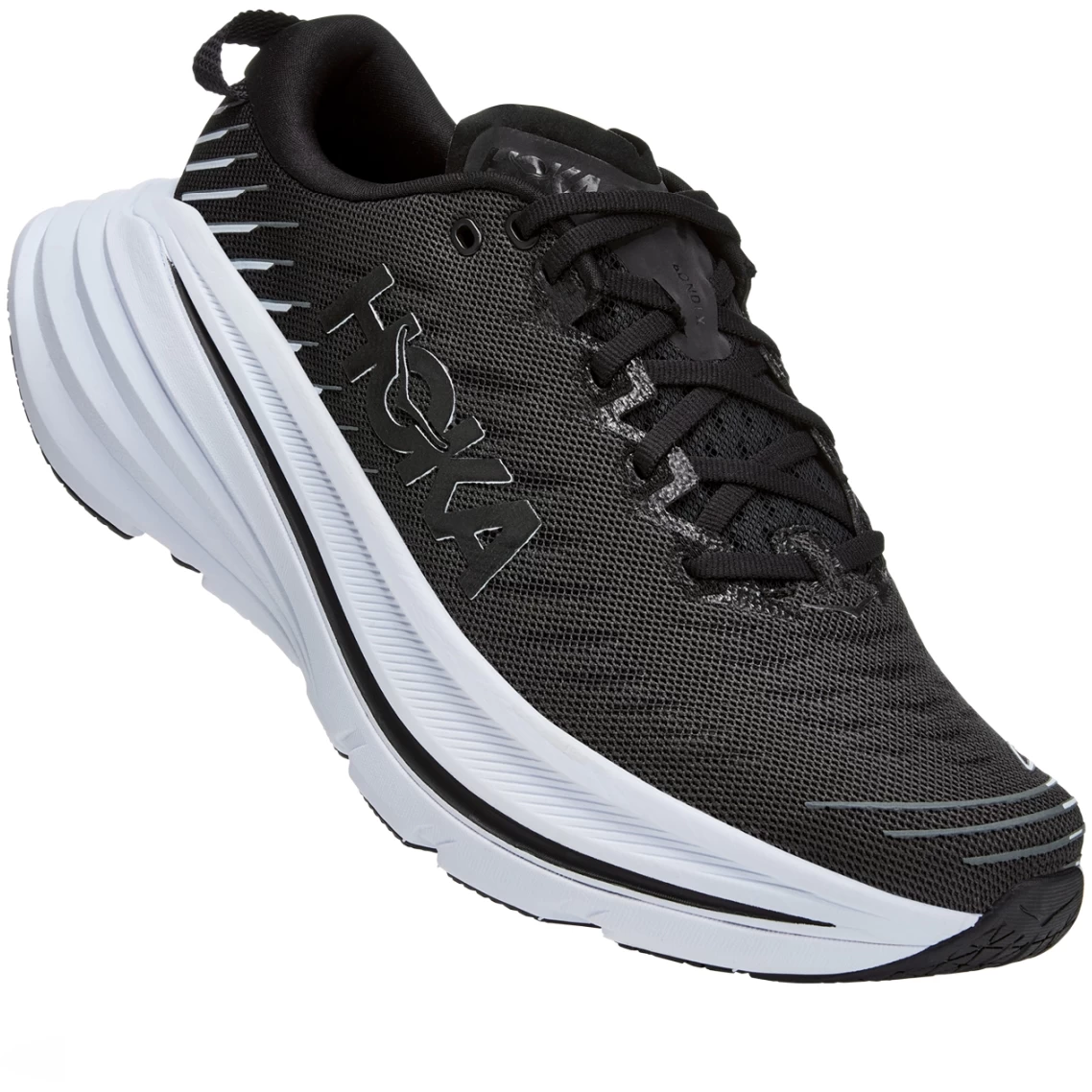 Hoka Bondi X Hardloopschoenen - Zwart / Wit 3 Hoka Bondi X Hardloopschoenen - Zwart / Wit