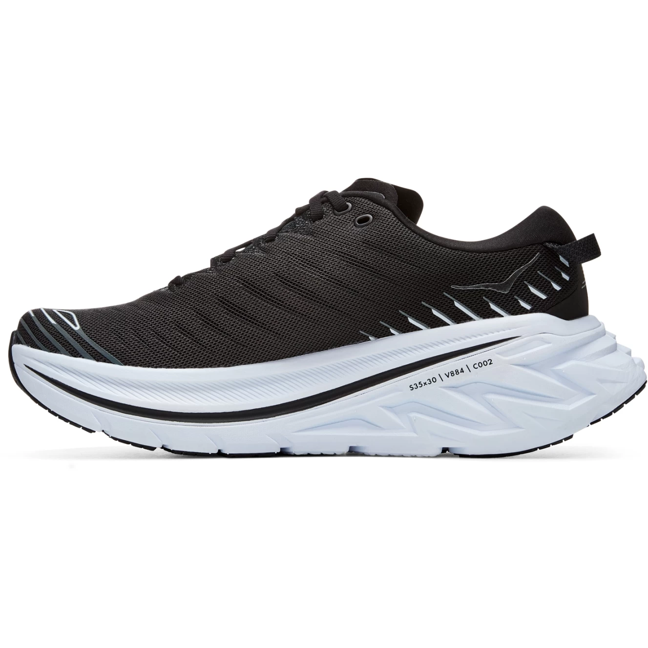 Hoka Bondi X Hardloopschoenen - Zwart / Wit 8 Hoka Bondi X Hardloopschoenen - Zwart / Wit - Afbeelding 6