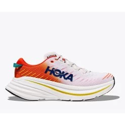 Hoka Bondi X Hardloopschoenen - Blanc De Blanc / Flame -Sportschoenenwinkel hoka bondi x running shoes blanc de blanc flame 4 1460242