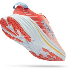 Hoka Bondi X Dames Hardloopschoenen - Camellia / Peach Parfait -Sportschoenenwinkel hoka bondi x women s running shoes camellia peach parfait 4 1239564