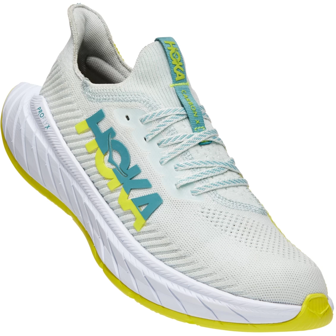 Hoka Carbon X 3 Hardloopschoenen - Billowing Sail / Evening Primrose 3 Hoka Carbon X 3 Hardloopschoenen - Billowing Sail / Evening Primrose