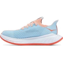 Hoka Carbon X 3 Dames Hardloopschoenen - Peach Parfait / Summer Song -Sportschoenenwinkel hoka carbon x 3 women s running shoes peach parfait summer song 6 1239819