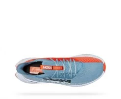 Hoka One One Hoka Carbon X 3 Hardloopschoenen Blauw/oranje Heren 9 Hoka One One Hoka Carbon X 3 Hardloopschoenen Blauw/oranje Heren -Sportschoenenwinkel hoka carbon x3 1123192 mspbl 003