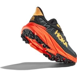 Hoka Challenger 7 Hardloopschoenen Heren - Castlerock / Flame -Sportschoenenwinkel hoka challenger 7 running shoes castlerock flame 7 1502339