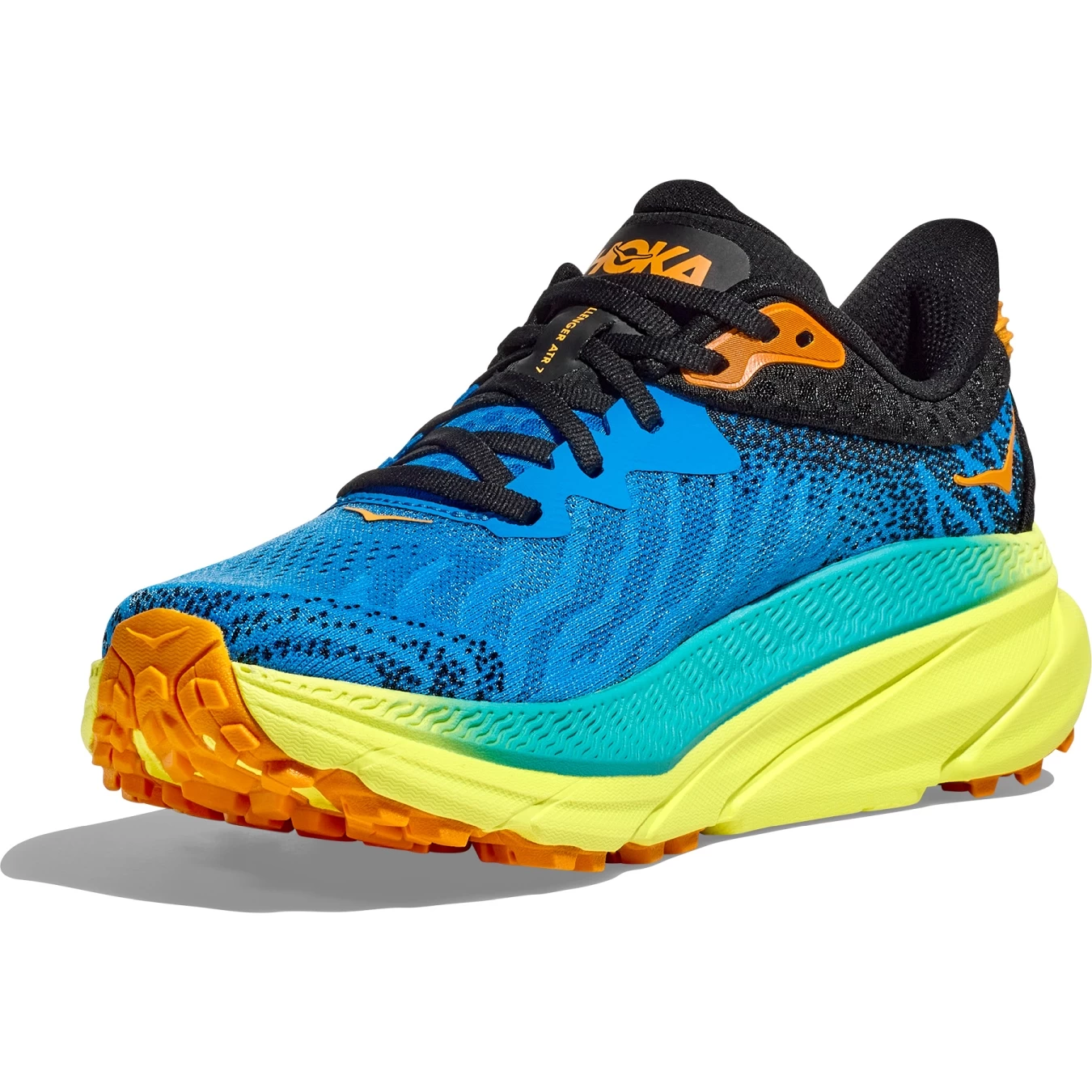 Hoka Challenger 7 Hardloopschoenen Heren - Diva Blue / Evening Primrose 4 Hoka Challenger 7 Hardloopschoenen Heren - Diva Blue / Evening Primrose - Afbeelding 2