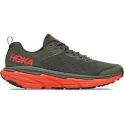 Hoka Challenger 6 Hardloopschoenen - Thyme / Fiesta -Sportschoenenwinkel hoka challenger atr 6 running shoes thyme fiesta 6 1252236