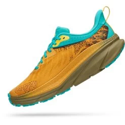 Hoka Challenger 7 GTX Hardloopschoenen Heren - Golden Yellow / Avocado -Sportschoenenwinkel hoka challenger atr 7 gtx running shoes golden yellow avocado 4 1364260