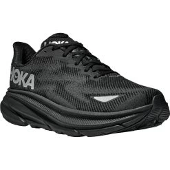 Hoka Clifton 9 GTX Dames Hardloopschoenen - Zwart / Zwart