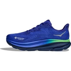 Hoka Clifton 9 GTX Hardloopschoenen - Dazzling Blue / Evening Sky -Sportschoenenwinkel hoka clifton 9 gtx running shoes dazzling blue evening sky 1 1527595