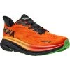 Hoka Clifton 9 Hardloopschoenen Heren - Flame / Vibrant Orange -Sportschoenenwinkel hoka clifton 9 running shoes flame vibrant orange 1 1502502