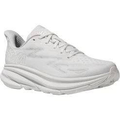Hoka Clifton 9 Hardloopschoenen Heren - Wit / Wit