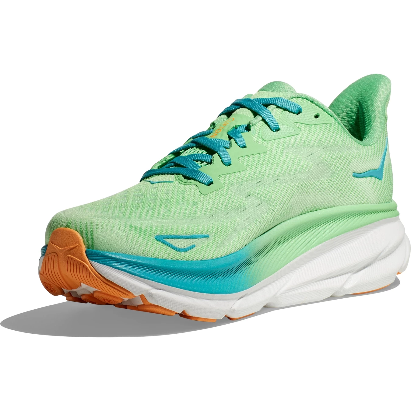 Hoka Clifton 9 Hardloopschoenen Heren - Zest / Lime Glow 4 Hoka Clifton 9 Hardloopschoenen Heren - Zest / Lime Glow - Afbeelding 2