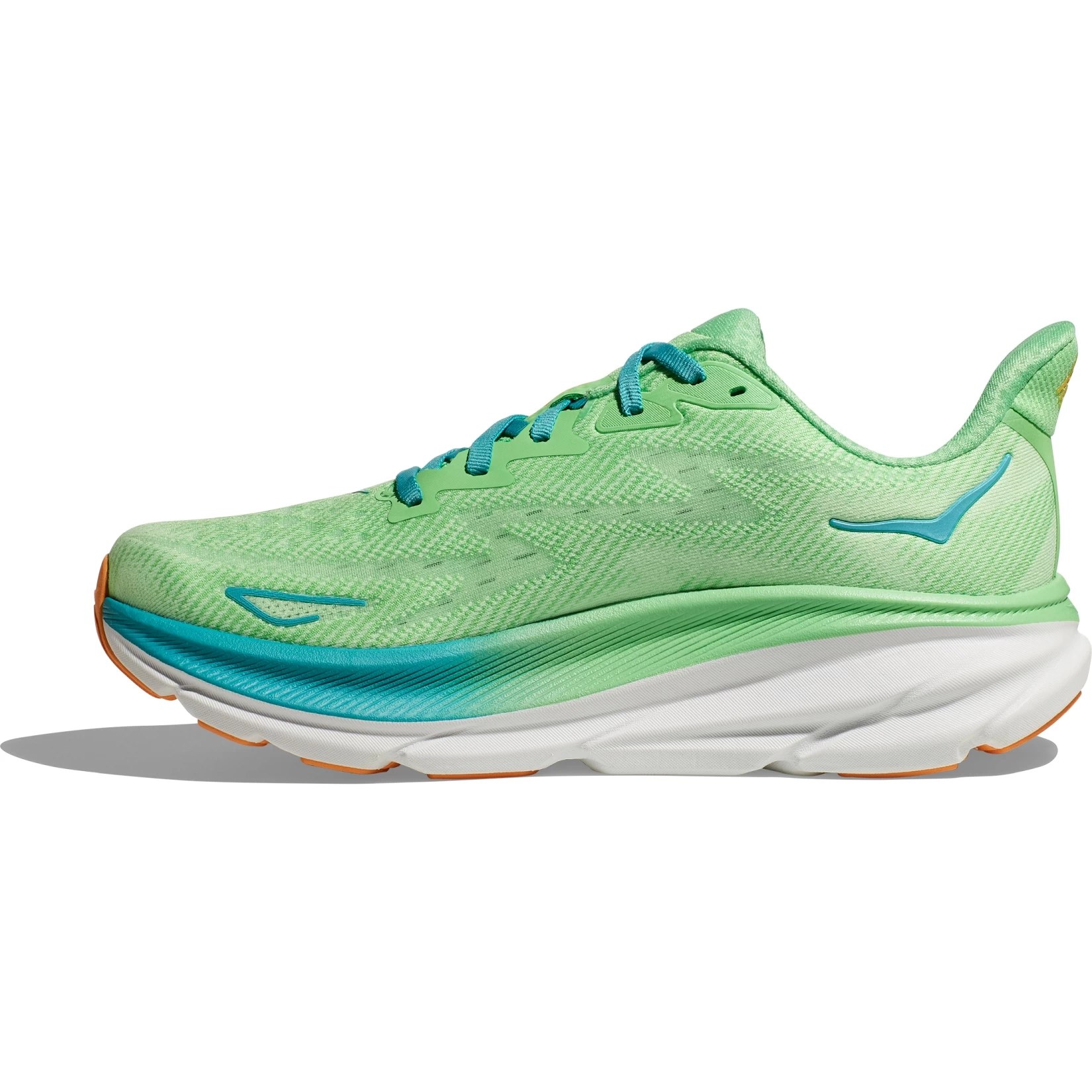 Hoka Clifton 9 Hardloopschoenen Heren - Zest / Lime Glow 6 Hoka Clifton 9 Hardloopschoenen Heren - Zest / Lime Glow - Afbeelding 4