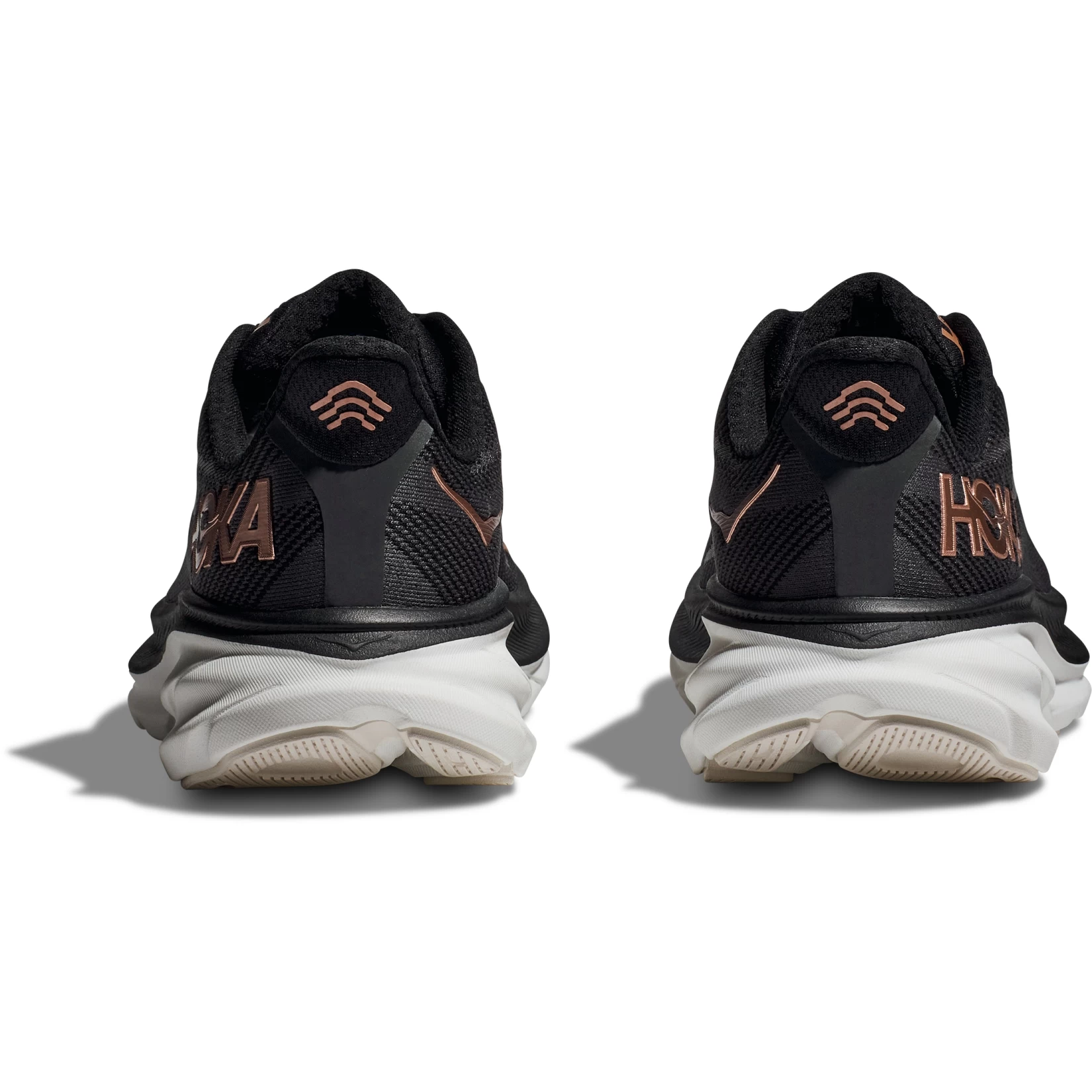 Hoka Clifton 9 Hardloopschoenen Dames - Zwart / Rose Gold 8 Hoka Clifton 9 Hardloopschoenen Dames - Zwart / Rose Gold - Afbeelding 6