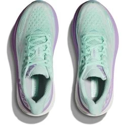 Hoka Clifton 9 Hardloopschoenen Dames - Sunlit Ocean / Lilac Mist -Sportschoenenwinkel hoka clifton 9 womens running shoes sunlit ocean lilac mist 8 1502383