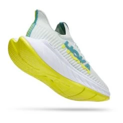 Hoka One One Hoka Carbon X 3 Hardloopschoenen Wit/geel Dames -Sportschoenenwinkel hoka dames carbon x 3 1123193 bsep 03