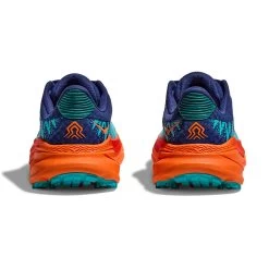 Hoka One One Hoka Challenger ATR 7 Hardloopschoenen Blauw/oranje Dames -Sportschoenenwinkel hoka dames challenger atr 7 1134498 cvor 05