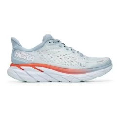 Hoka One One Clifton 8 Hardloopschoenen Licht Blauw Dames