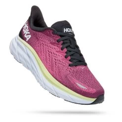 Hoka One One Hoka Clifton 8 Hardloopschoenen Roze/zwart Dames -Sportschoenenwinkel hoka dames clifton 8 1119394 bgir 02
