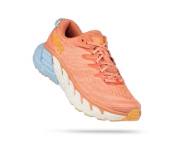 Hoka One One Hoka Gaviota 4 Hardloopschoenen Zalmroze Dames