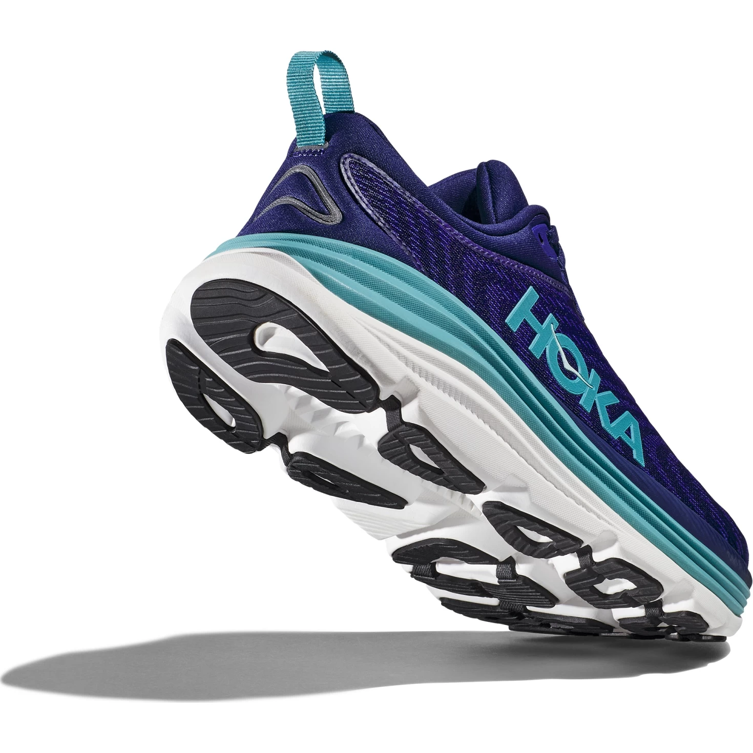 Hoka Gaviota 5 Hardloopschoenen Dames - Bellwether Blue / Evening Sky 7 Hoka Gaviota 5 Hardloopschoenen Dames - Bellwether Blue / Evening Sky - Afbeelding 5