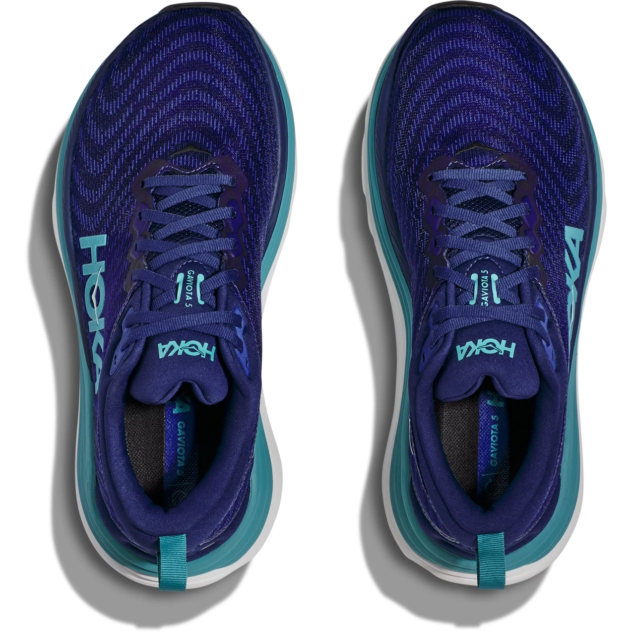 Hoka Gaviota 5 Hardloopschoenen Dames - Bellwether Blue / Evening Sky 9 Hoka Gaviota 5 Hardloopschoenen Dames - Bellwether Blue / Evening Sky - Afbeelding 7