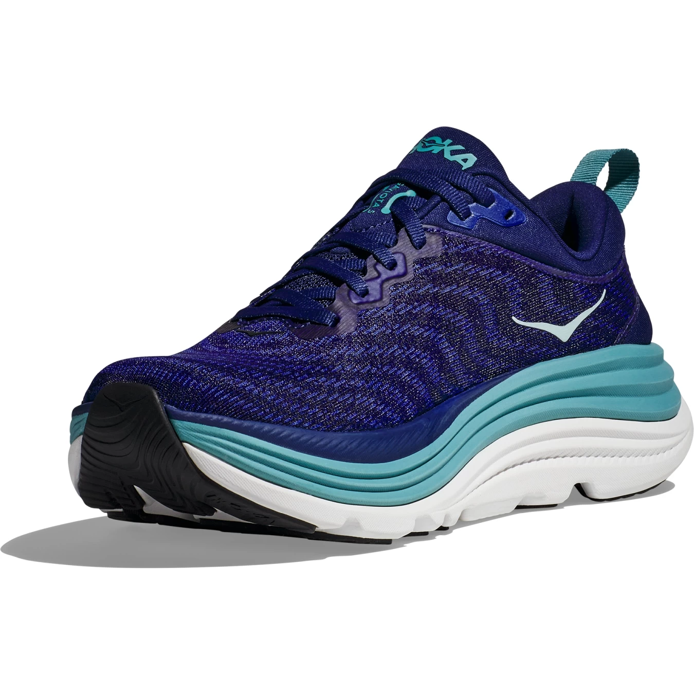 Hoka Gaviota 5 Hardloopschoenen Dames - Bellwether Blue / Evening Sky 4 Hoka Gaviota 5 Hardloopschoenen Dames - Bellwether Blue / Evening Sky - Afbeelding 2