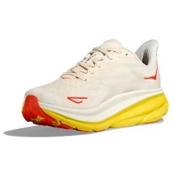 Hoka One One Hoka Clifton 9 Hardloopschoenen Beige/geel Heren -Sportschoenenwinkel hoka hardloopschoenen 1127895 epfr 003