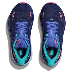 Hoka One One Hoka Clifton 9 Hardloopschoenen Blauw/roze Dames -Sportschoenenwinkel hoka hardloopschoenen 1127896 bbcrm
