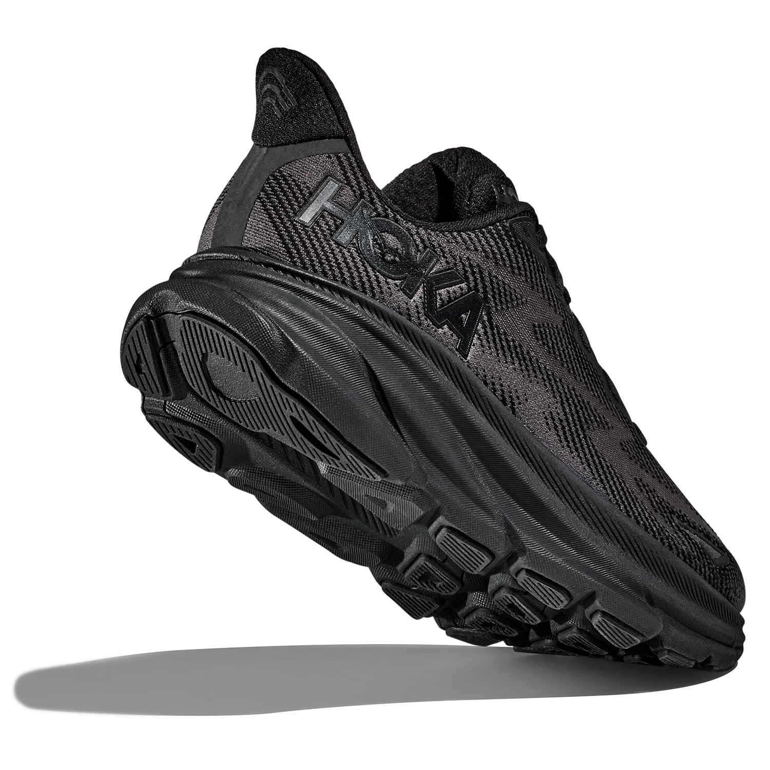 Hoka One One Hoka Clifton 9 Hardloopschoenen Zwart Dames 6 Hoka One One Hoka Clifton 9 Hardloopschoenen Zwart Dames - Afbeelding 4
