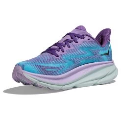 Hoka One One Hoka Clifton 9 Hardloopschoenen Paars/blauw Dames -Sportschoenenwinkel hoka hardloopschoenen 1127896 cvpl 003