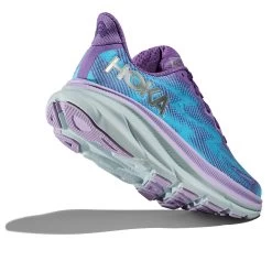 Hoka One One Hoka Clifton 9 Hardloopschoenen Paars/blauw Dames -Sportschoenenwinkel hoka hardloopschoenen 1127896 cvpl 004