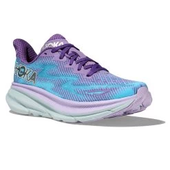 Hoka One One Hoka Clifton 9 Hardloopschoenen Paars/blauw Dames -Sportschoenenwinkel hoka hardloopschoenen 1127896 cvpl 006