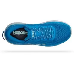 Hoka One One Hoka Bondi 7 Hardloopschoenen Blauw/wit Heren -Sportschoenenwinkel hoka heren bondi 7 1110518 ibbg 04