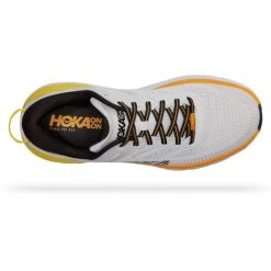 Hoka One One Hoka Bondi 7 Hardloopschoenen Wit Heren -Sportschoenenwinkel hoka heren bondi 7 1110518 ncry 04