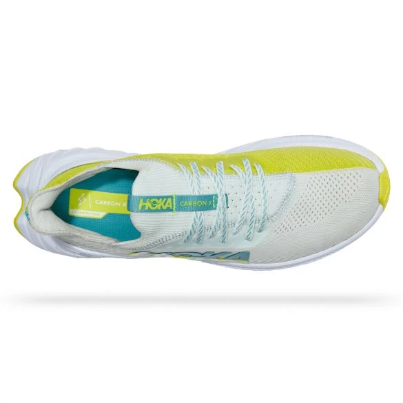 Hoka One One Hoka Carbon X 3 Hardloopschoenen Wit/geel Heren 6 Hoka One One Hoka Carbon X 3 Hardloopschoenen Wit/geel Heren - Afbeelding 4