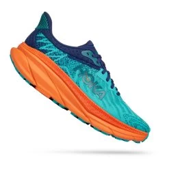 Hoka One One Hoka Challenger ATR 7 Hardloopschoenen Blauw/oranje Heren -Sportschoenenwinkel hoka heren challenger atr 7 1134497 cvor 02