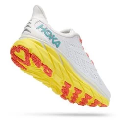 Hoka One One Hoka Clifton 8 Hardloopschoenen Wit/geel Heren -Sportschoenenwinkel hoka heren clifton 8 1119393 bdbi 03