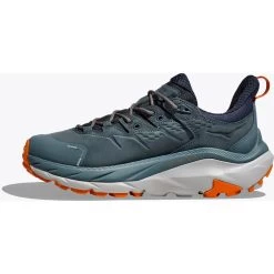 Hoka Kaha 2 Low GTX Wandelschoenen Heren - Goblin Blue / Harbor Mist -Sportschoenenwinkel hoka kaha 2 low gtx hiking shoes goblin blue harbor mist 4 1502747