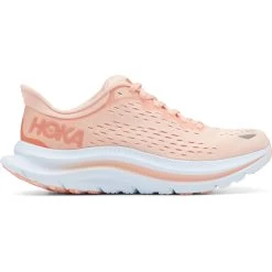 Hoka Kawana Dames Hardloopschoenen - Peach Parfait / Shell Coral -Sportschoenenwinkel hoka kawana womens running shoes peach parfait shell coral 8 1503546