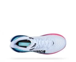Hoka One One Hoka Mach 5 Hardloopschoenen Wit/blauw Heren -Sportschoenenwinkel hoka mach 5 1127893 wsbb 003
