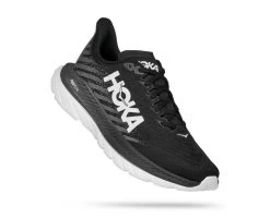 Hoka One One Hoka Mach 5 Hardloopschoenen Zwart/wit Dames