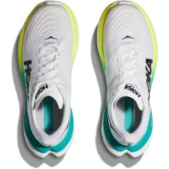 Hoka Mach 5 Wide Hardloopschoenen - Wit / Blue Glass 16 Hoka Mach 5 Wide Hardloopschoenen - Wit / Blue Glass -Sportschoenenwinkel hoka mach 5 running shoes white blue glass 2 1503124 1
