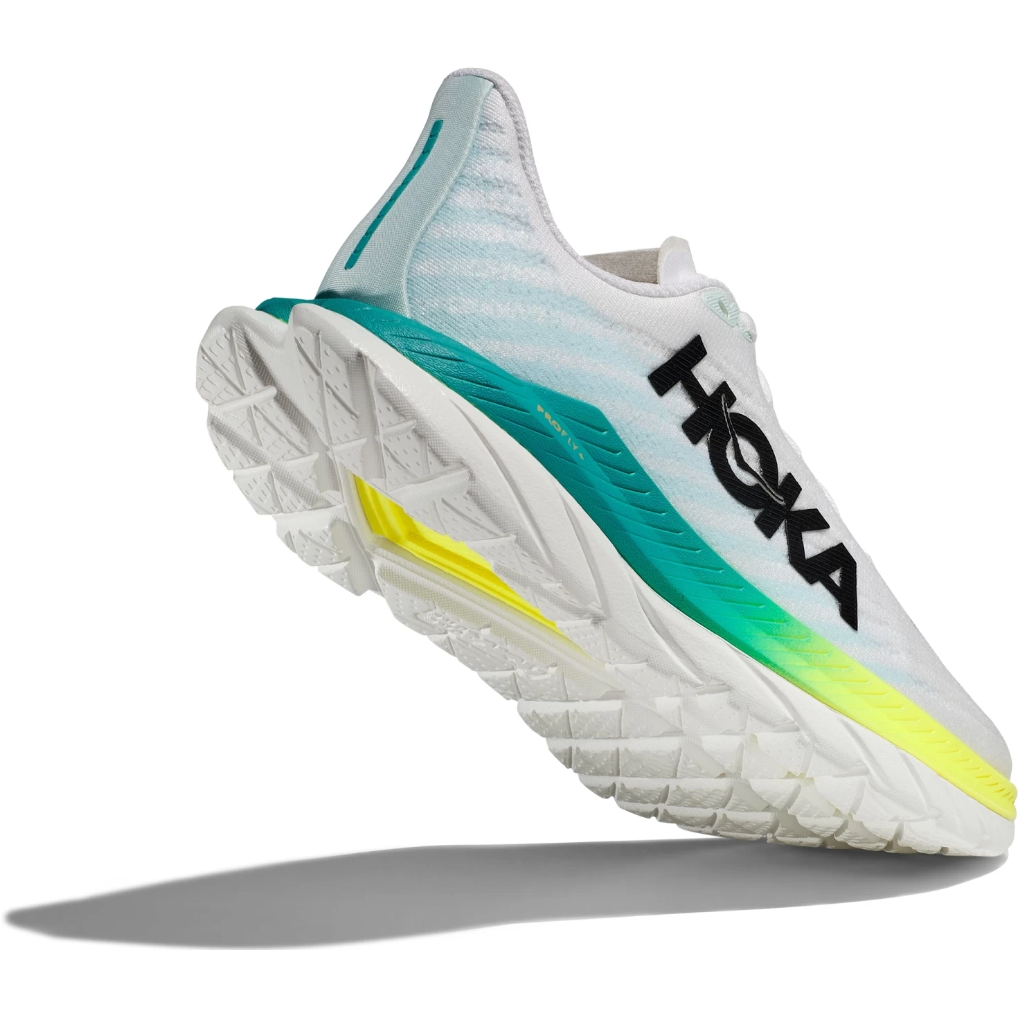 Hoka Mach 5 Wide Hardloopschoenen - Wit / Blue Glass 7 Hoka Mach 5 Wide Hardloopschoenen - Wit / Blue Glass - Afbeelding 5
