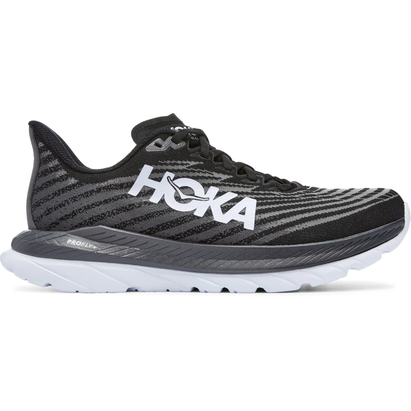 Hoka Mach 5 Wide Dames Hardloopschoenen - Zwart / Castlerock 7 Hoka Mach 5 Wide Dames Hardloopschoenen - Zwart / Castlerock - Afbeelding 5