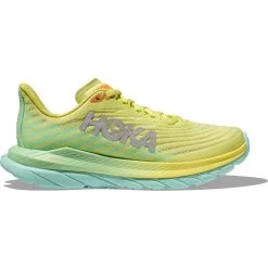 Hoka Mach 5 Dames Hardloopschoenen - Citrus Glow / Lime Glow -Sportschoenenwinkel hoka mach 5 womens running shoes citrus glow lime glow 1 1503073