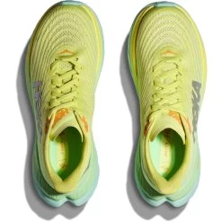 Hoka Mach 5 Dames Hardloopschoenen - Citrus Glow / Lime Glow -Sportschoenenwinkel hoka mach 5 womens running shoes citrus glow lime glow 2 1503074