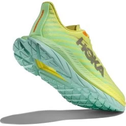 Hoka Mach 5 Dames Hardloopschoenen - Citrus Glow / Lime Glow -Sportschoenenwinkel hoka mach 5 womens running shoes citrus glow lime glow 7 1503079