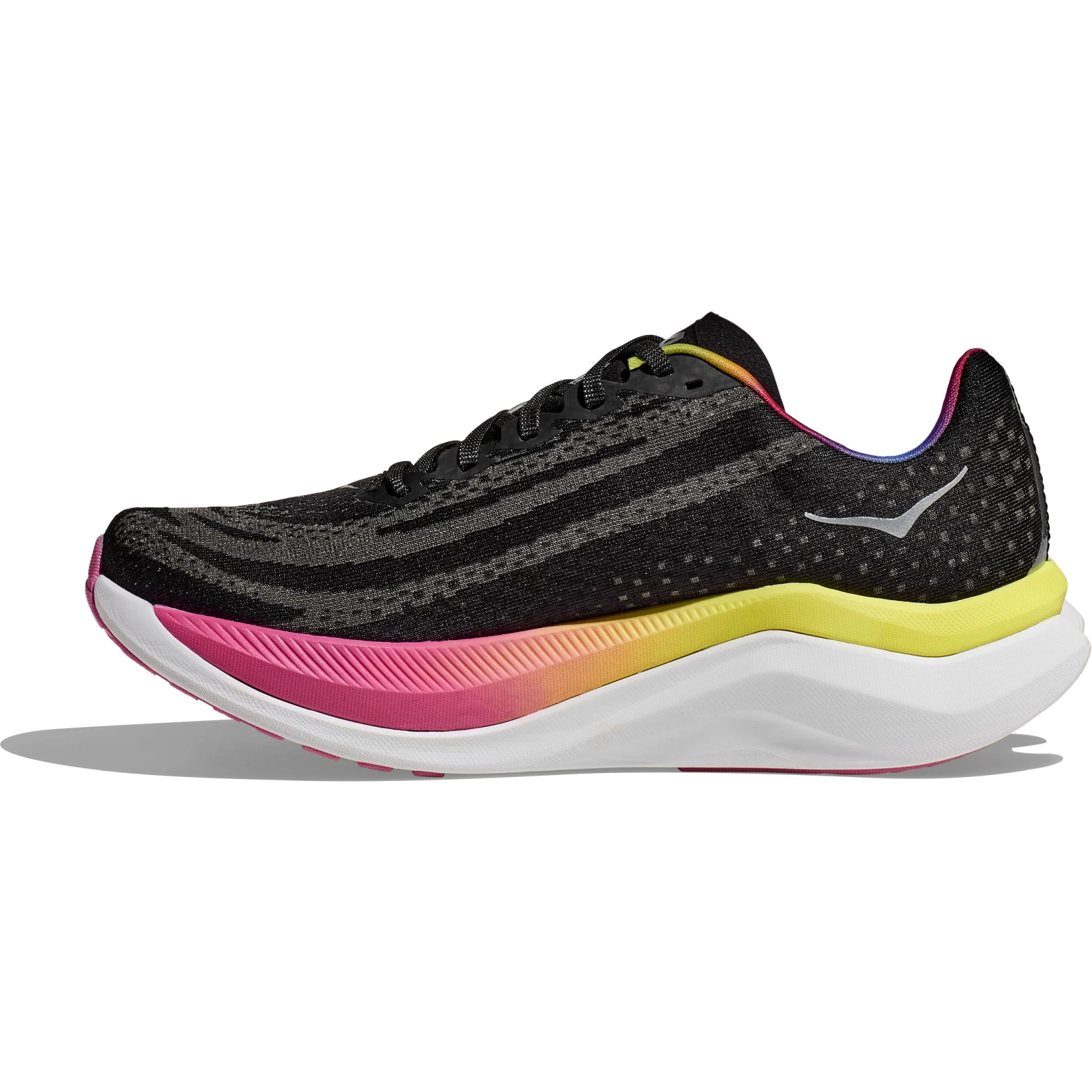 Hoka Mach X Hardloopschoenen Dames - Zwart / Zilver 6 Hoka Mach X Hardloopschoenen Dames - Zwart / Zilver - Afbeelding 4